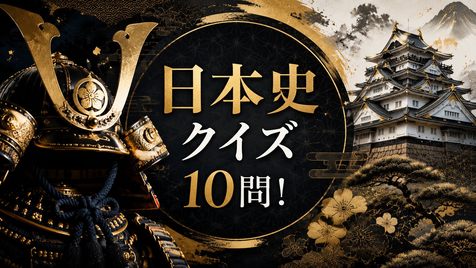 【難問】日本史クイズ10問！あなたは何文字目で押せる？